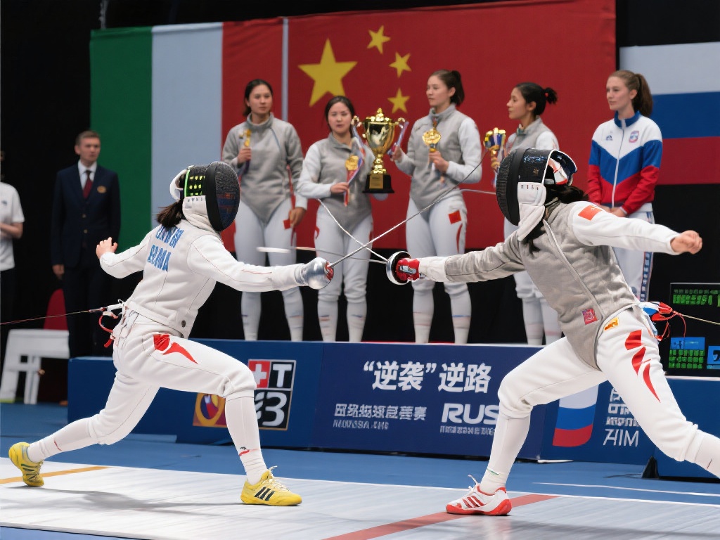 中国女子重剑团体勇夺世界杯马拉喀什冠军 中国女重团队的赛场“逆袭”之路
在此届